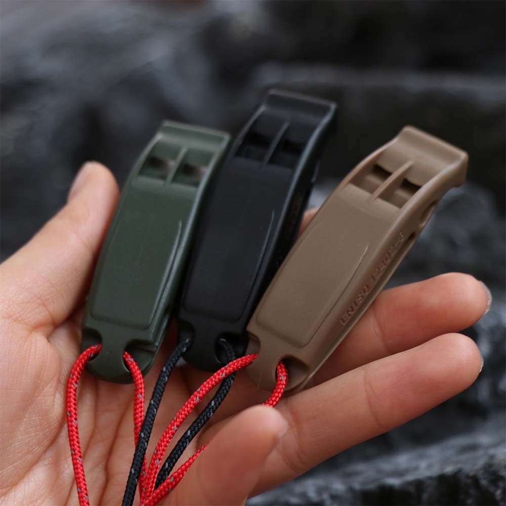 Emergency Whistle Loud - Anti loss Clip Outdoor Survival Whistle