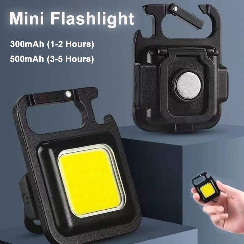 Fishing Kit Compact - Mini Keychain Flashlight Super Bright Work