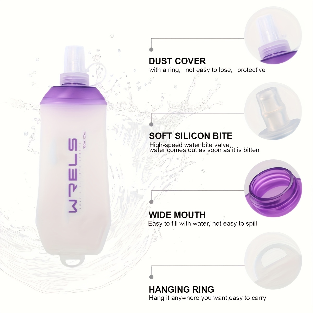 WRELS Folding Collapsible Soft - Water Bag Collapsible reseña y precio