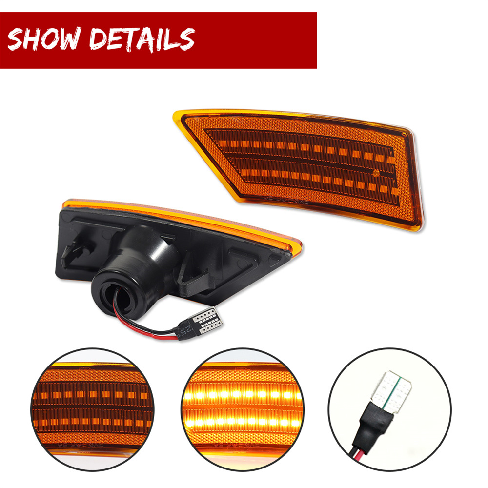 2PCS Car LED Front Side Marker - Signal Flare Kit reseña y precio
