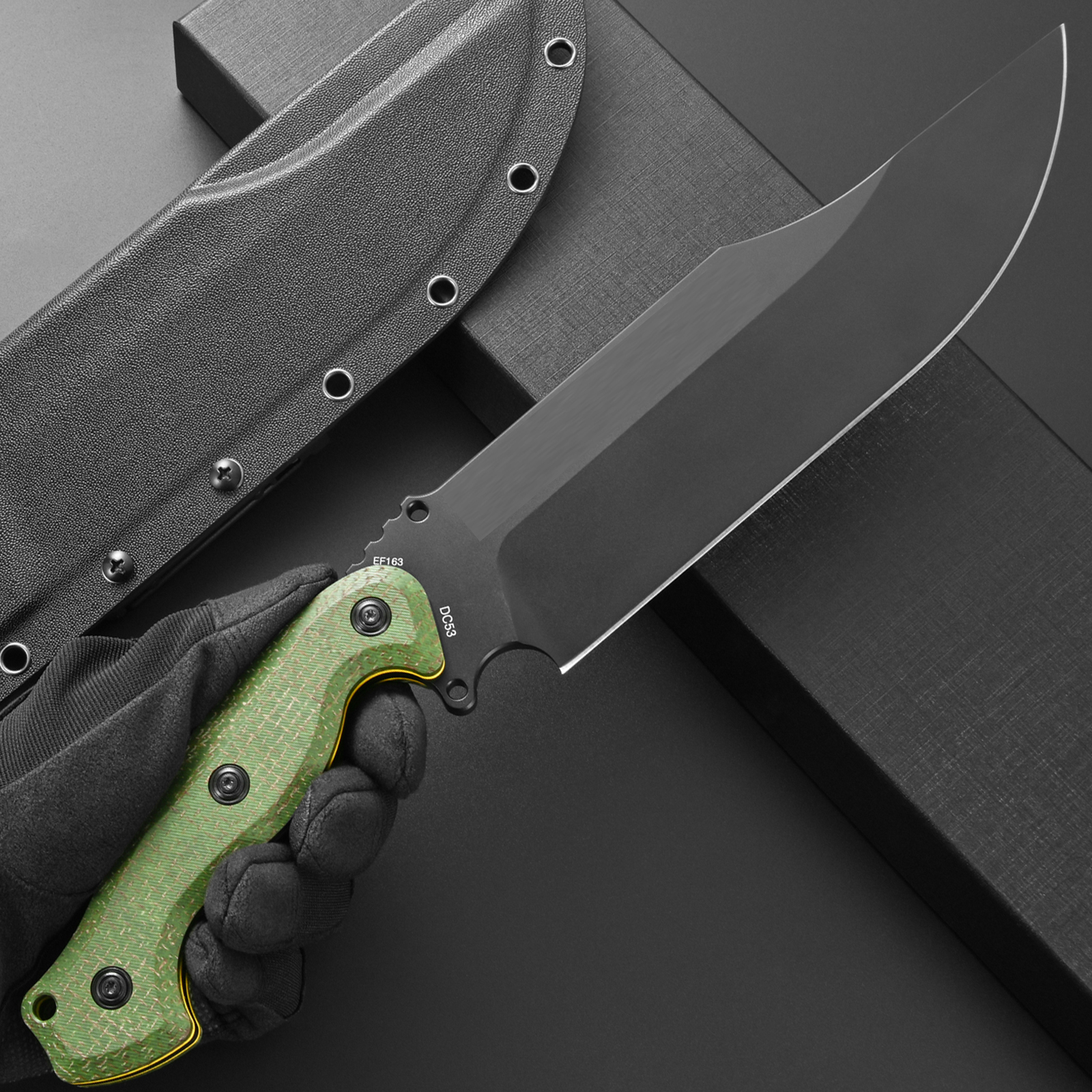 Eafengrow EF163 Fixed Blade Kn - Bushcraft Knife Fixed reseña y precio