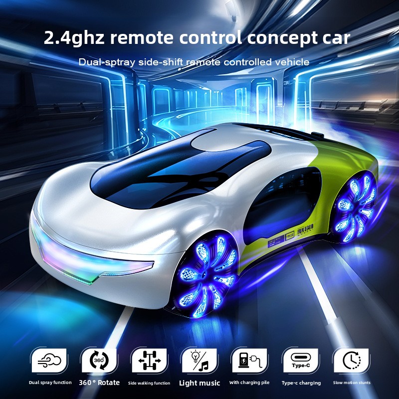 Magic Spray Music RC Stunt Car - Sos Light Strobe reseña y precio
