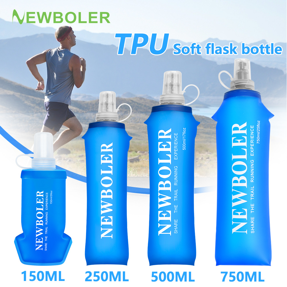 250/500/750ML Water Bottle TPU - Water Bag Collapsible reseña y precio