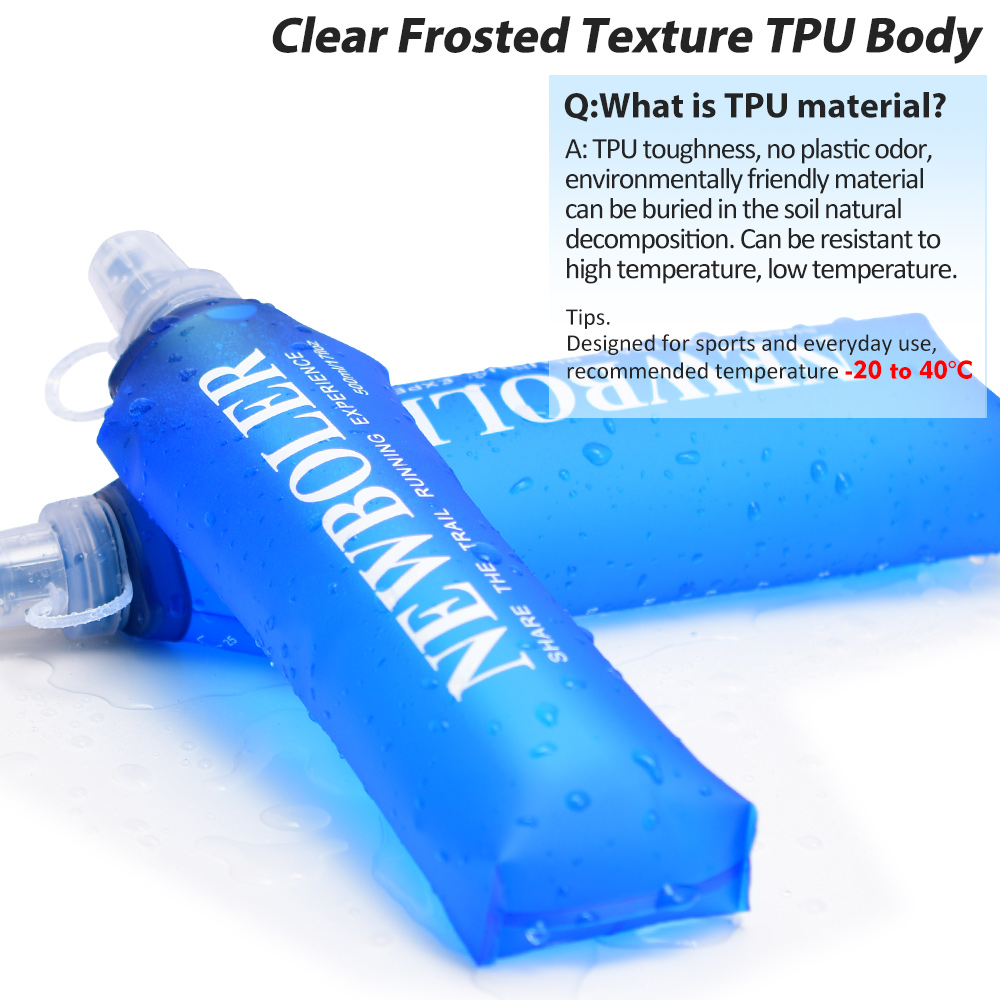250/500/750ML Water Bottle TPU - Water Bag Collapsible reseña y precio