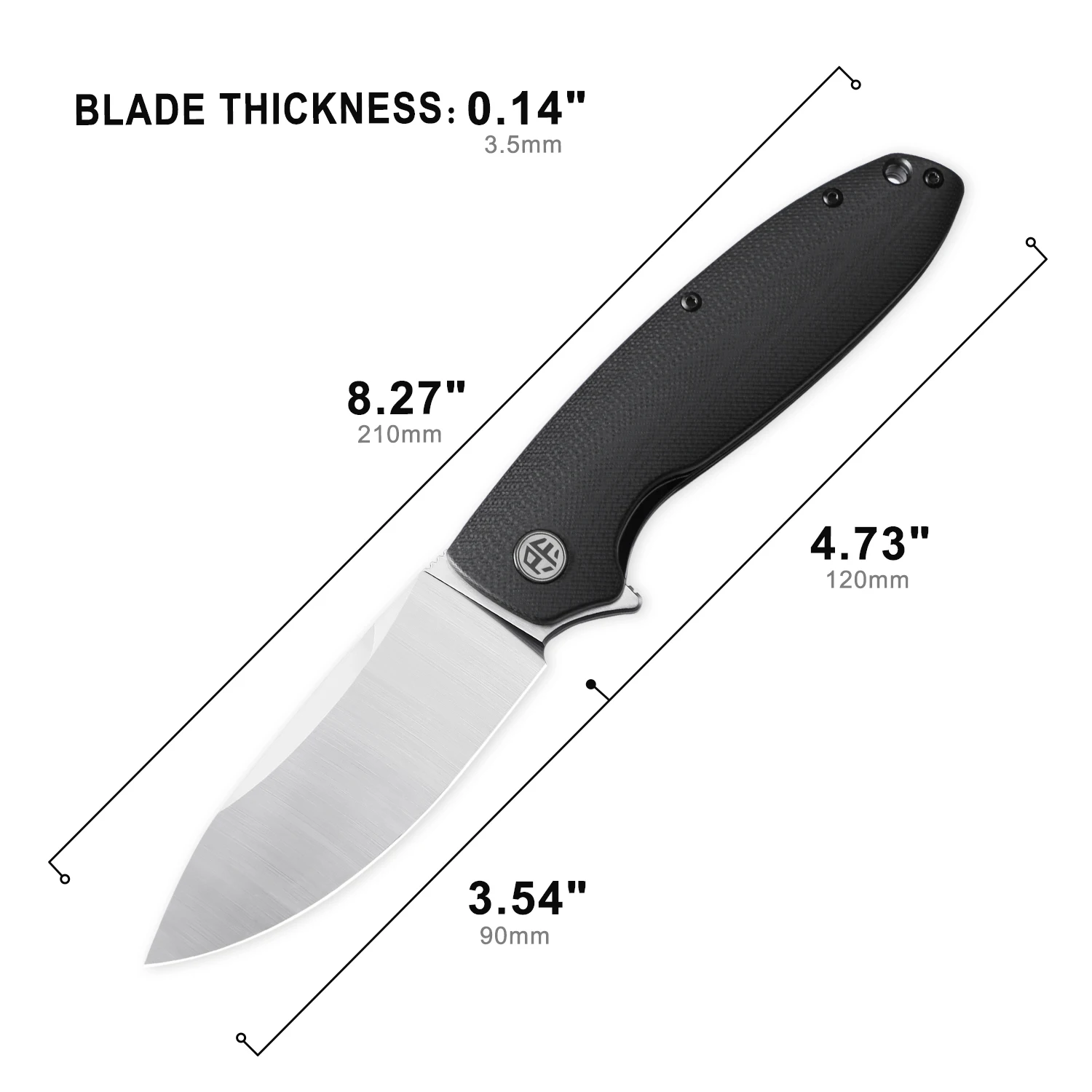 Petrified Fish PFB01 Folding K - Bushcraft Knife Fixed reseña y precio
