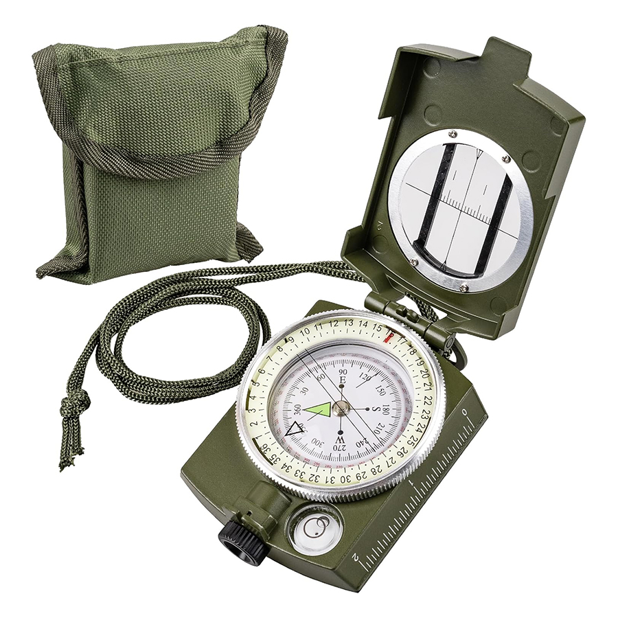 Tactical Survival Compass - Wa - Compass Lensatic reseña y precio