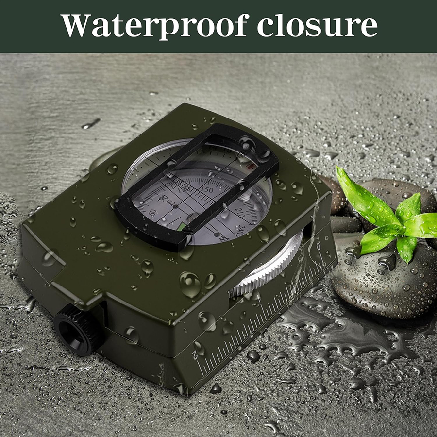 Tactical Survival Compass - Wa - Compass Lensatic reseña y precio
