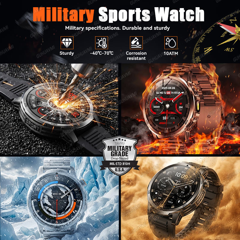 2026 New outdoor Smart watch M - Compass Lensatic reseña y precio