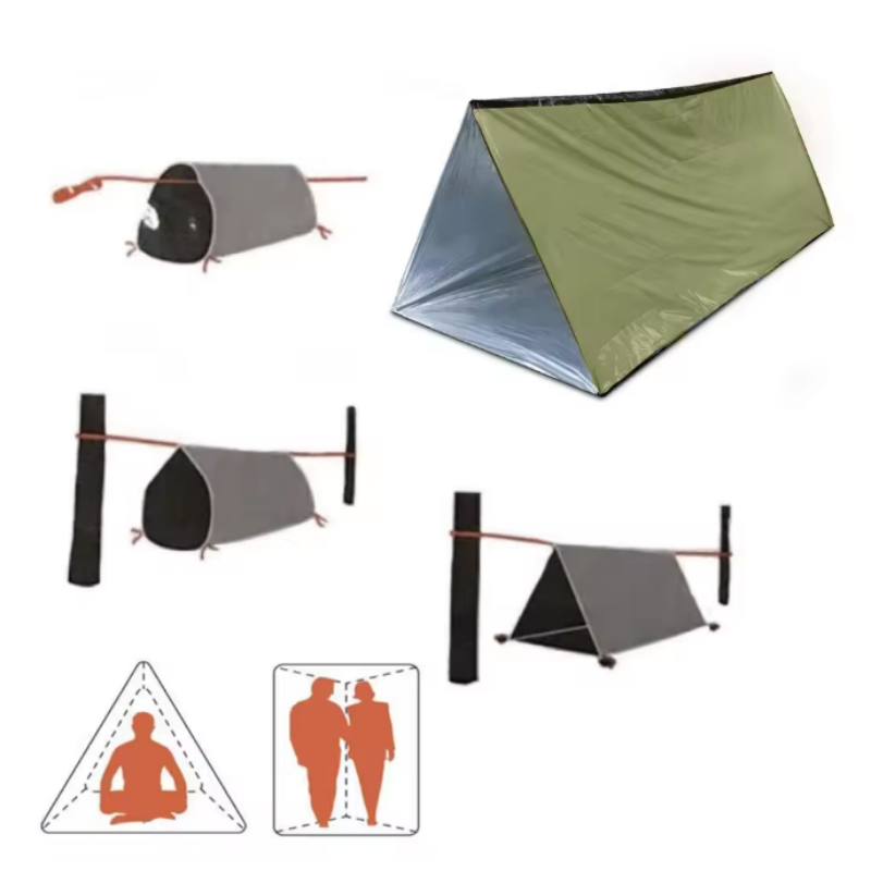 2 Person Reusable Mylar Tube E - Emergency Mylar Tent reseña y precio
