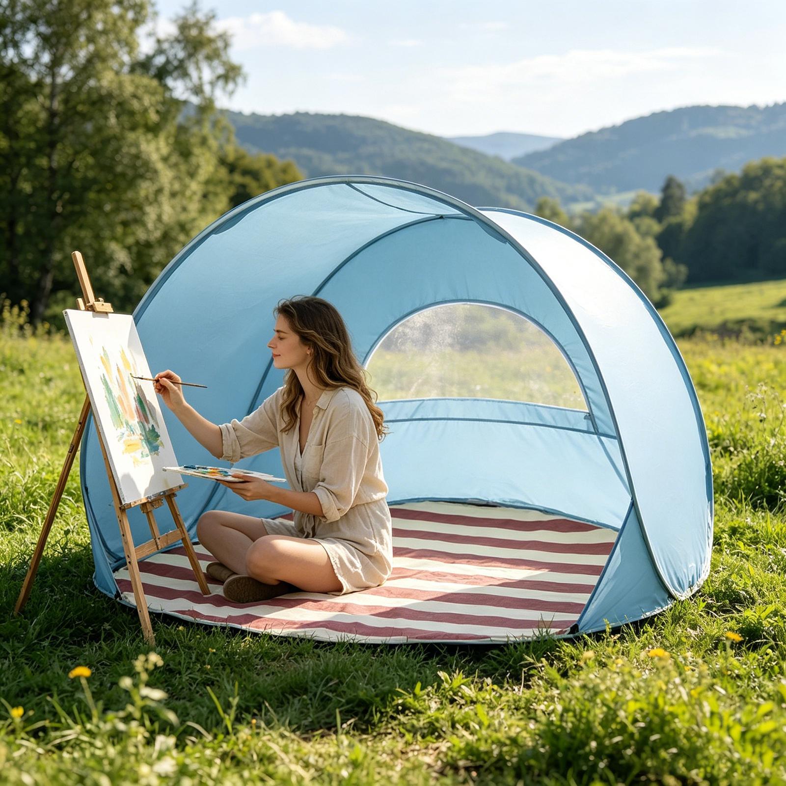 Beach Tent For Kids Lightweigh - Emergency Mylar Tent reseña y precio