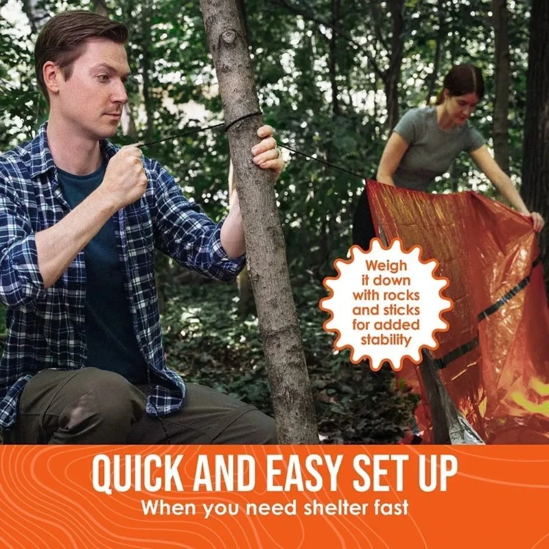 2 Person Emergency Shelter Biv - Bivy Bag Emergency reseña y precio