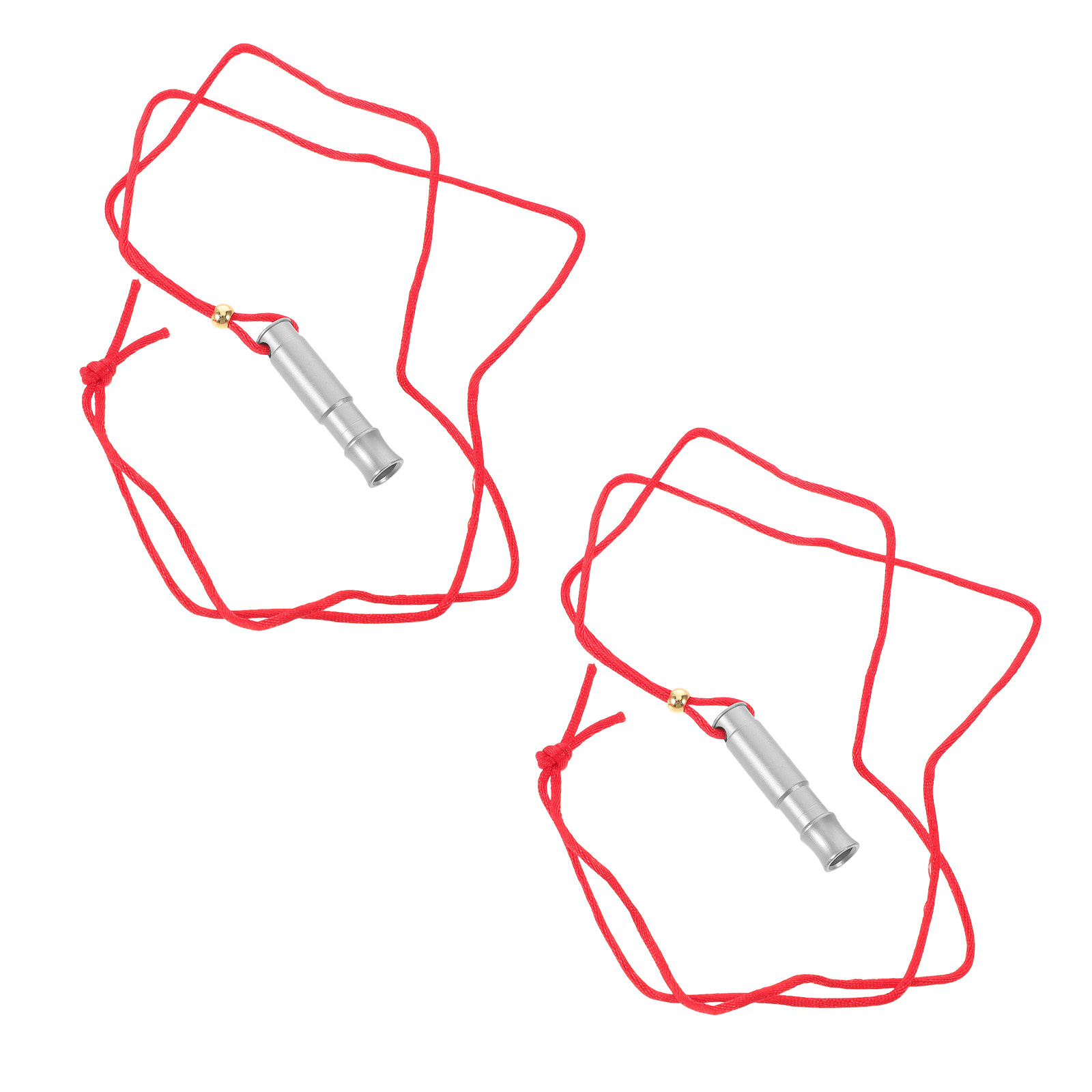 2Pcs Mini Stainless Steel Surv - Emergency Whistle Loud reseña y precio