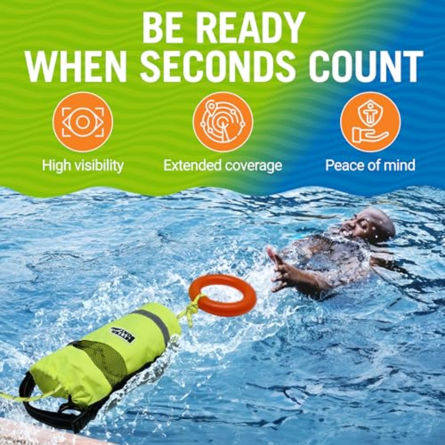 Water Throw Bag for Rescue Rop - Rescue Rope Throw reseña y precio