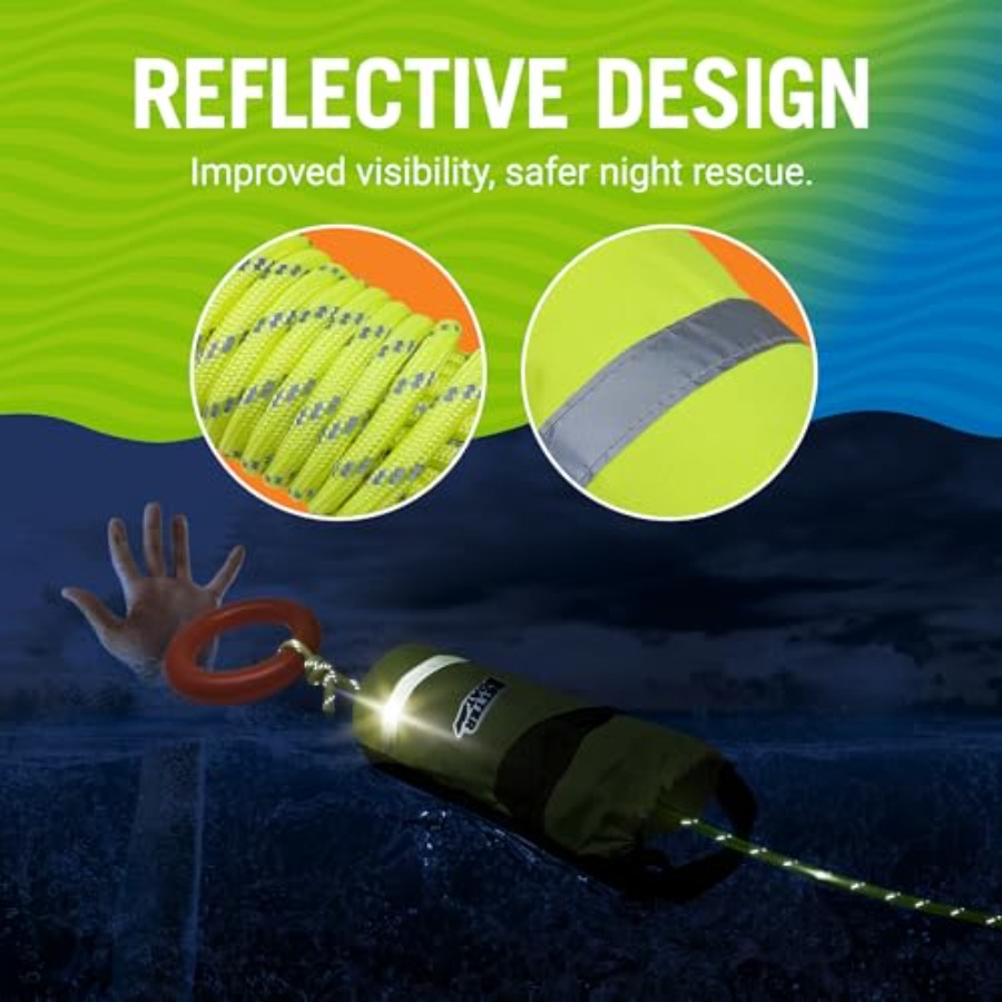 Water Throw Bag for Rescue Rop - Rescue Rope Throw reseña y precio