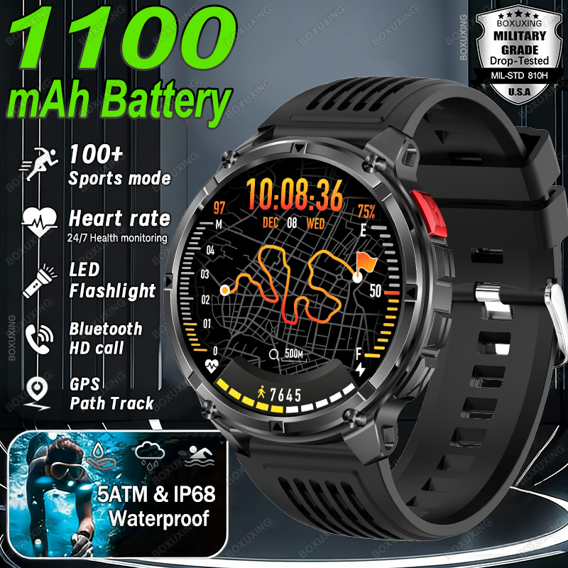 New Military Grade 1100mAh Bat - Compass Lensatic reseña y precio