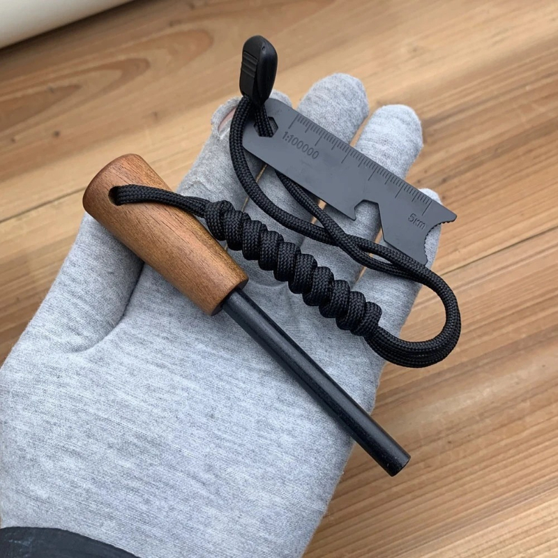 2-in-1 Bushcraft Magnesium Fir - Magnesium Fire Starter reseña y precio