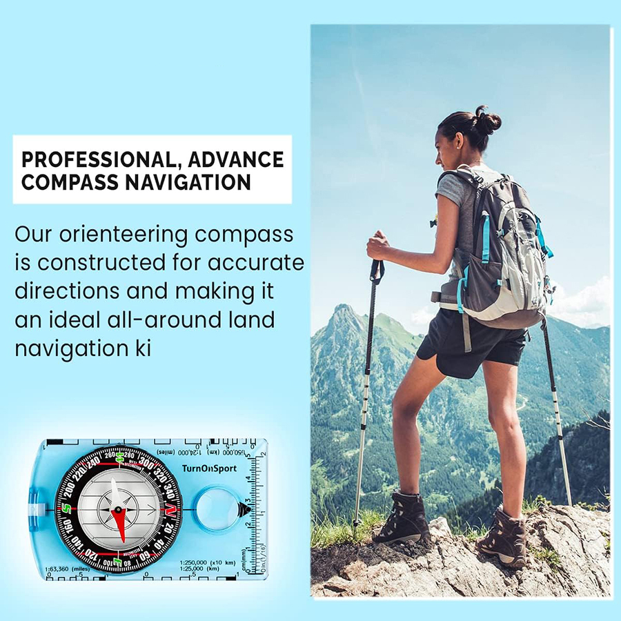 Professional Waterproof Campin - Compass Lensatic reseña y precio
