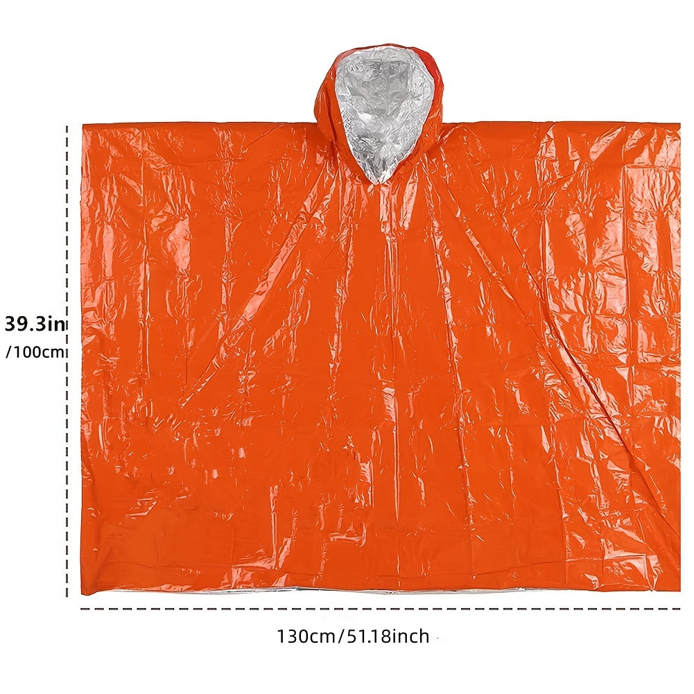 LIFE Emergency Survival Poncho - Survival Blanket Reflective reseña y precio