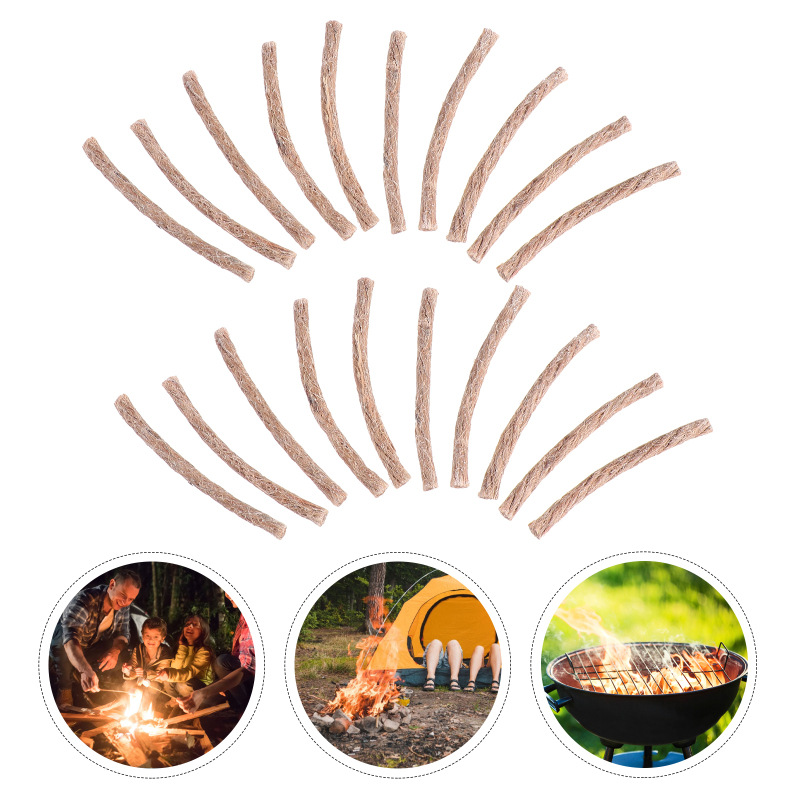 10Pcs Survival Wick Hemp Cord  - Fire Starting Kit reseña y precio