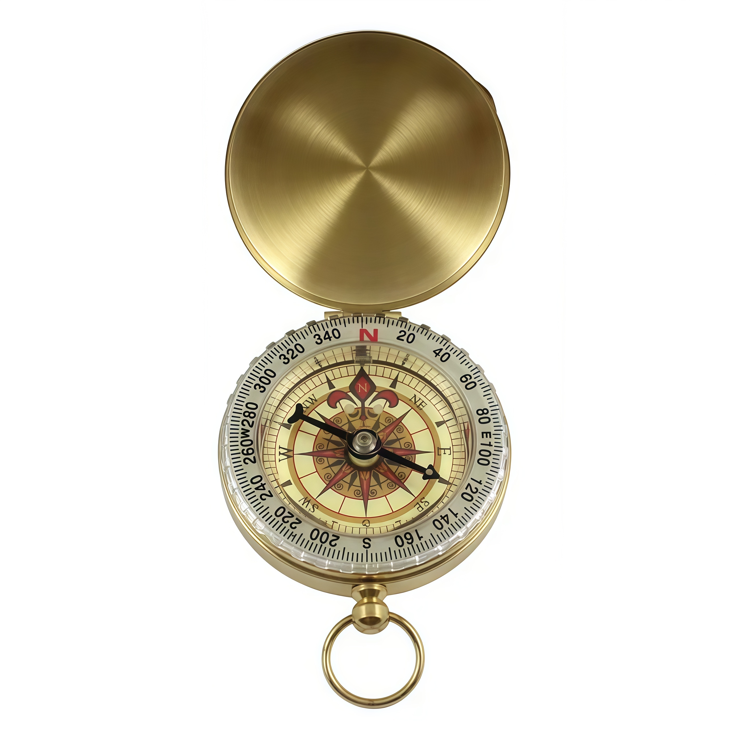 Brass Outdoor Compass - Gold C - Compass Lensatic reseña y precio