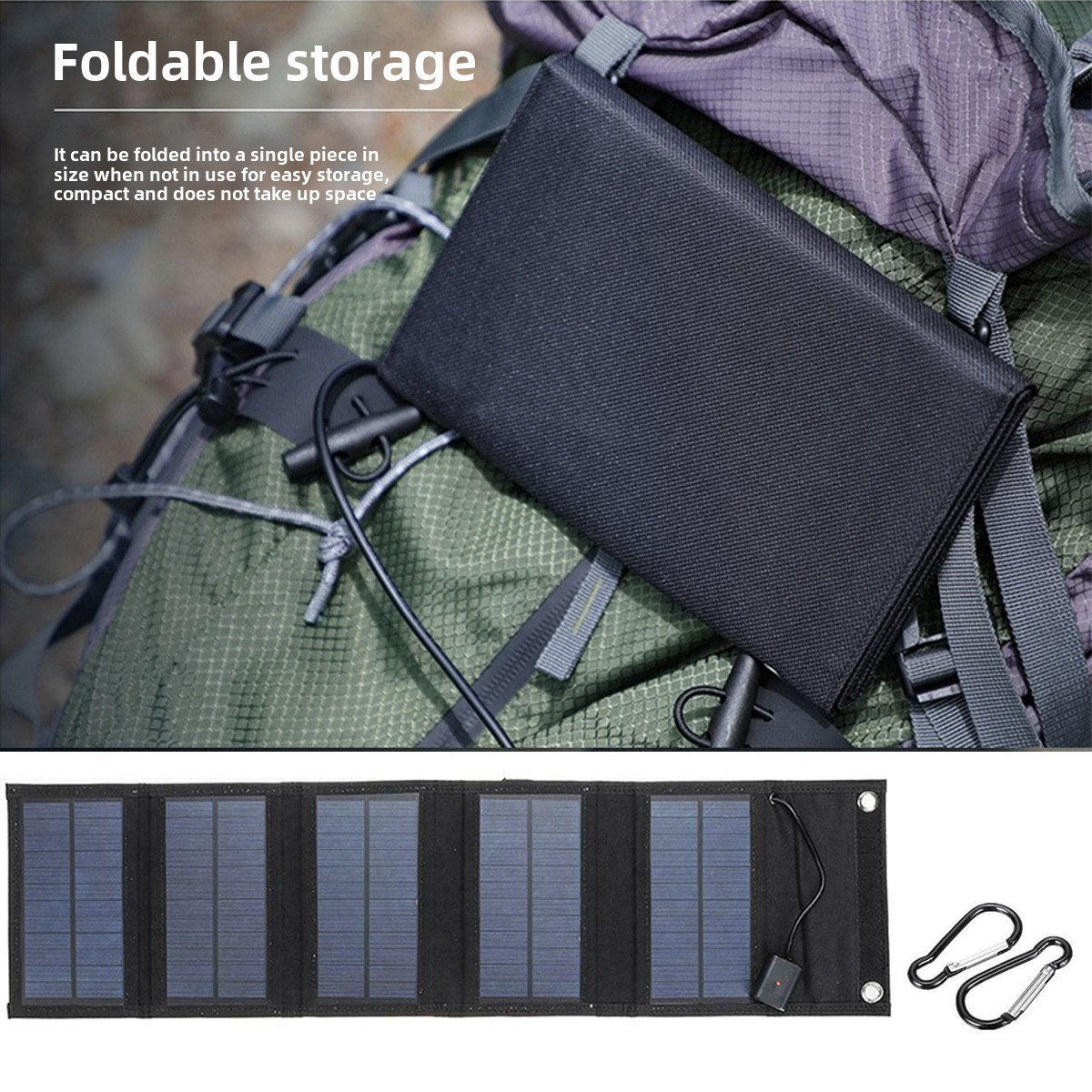 Backpack Pocket Carry Portable - Solar Emergency Charger reseña y precio
