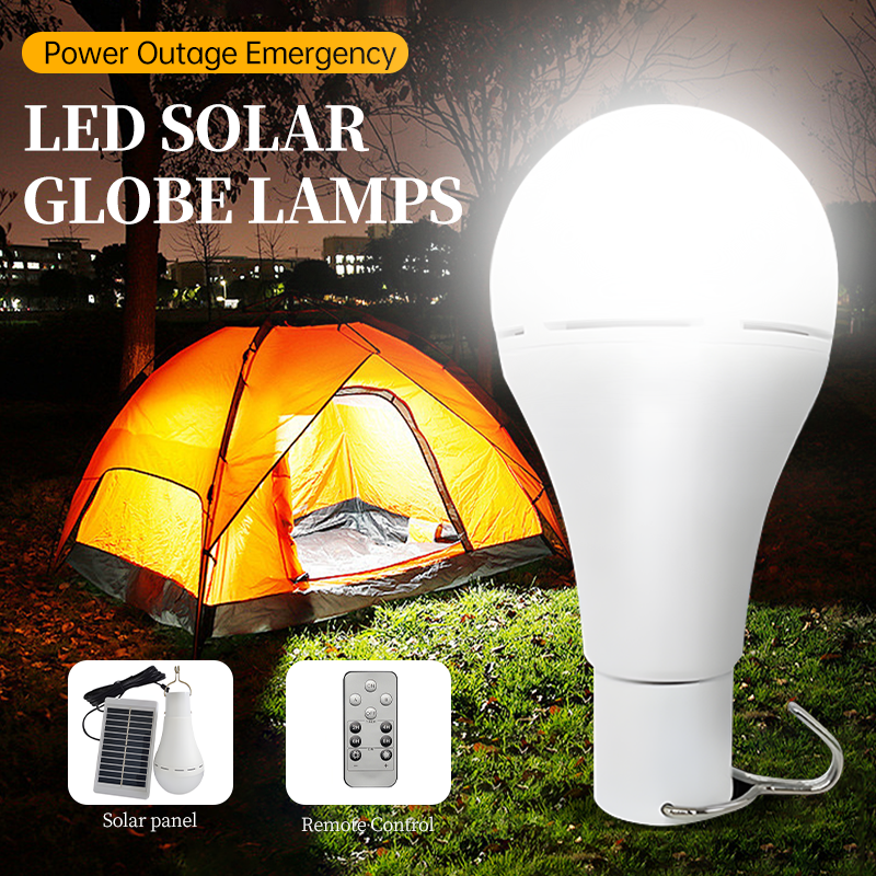 LED Solar Lamp Bulb Hanging So - Solar Emergency Charger reseña y precio