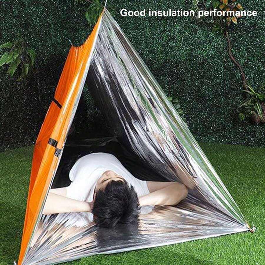 Portable Emergency Pyramid Ten - Survival Blanket Reflective reseña y precio