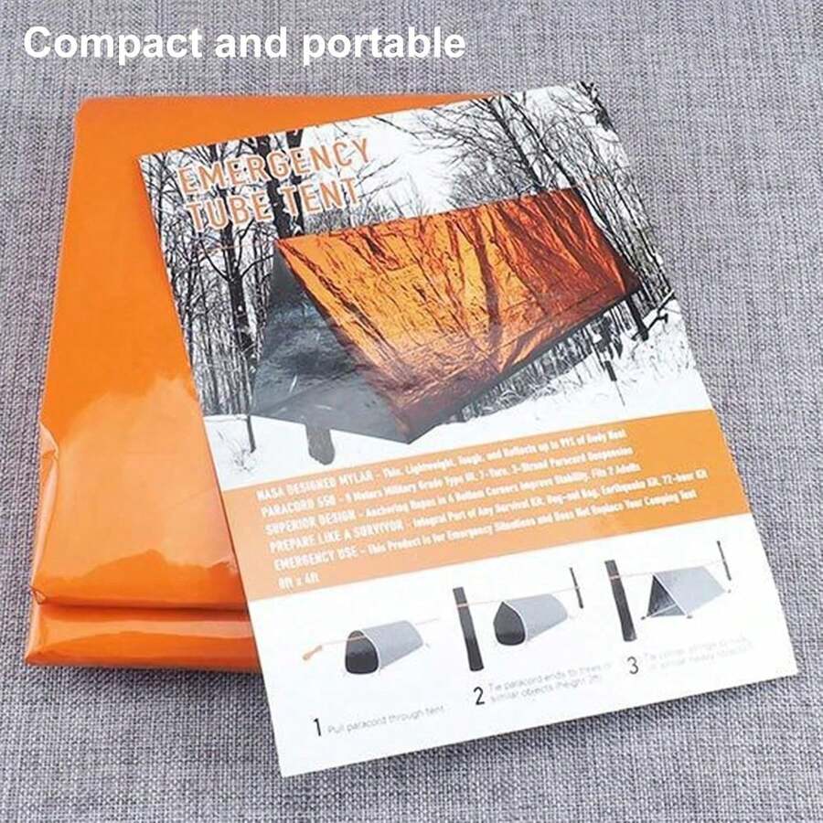 Portable Emergency Pyramid Ten - Survival Blanket Reflective reseña y precio