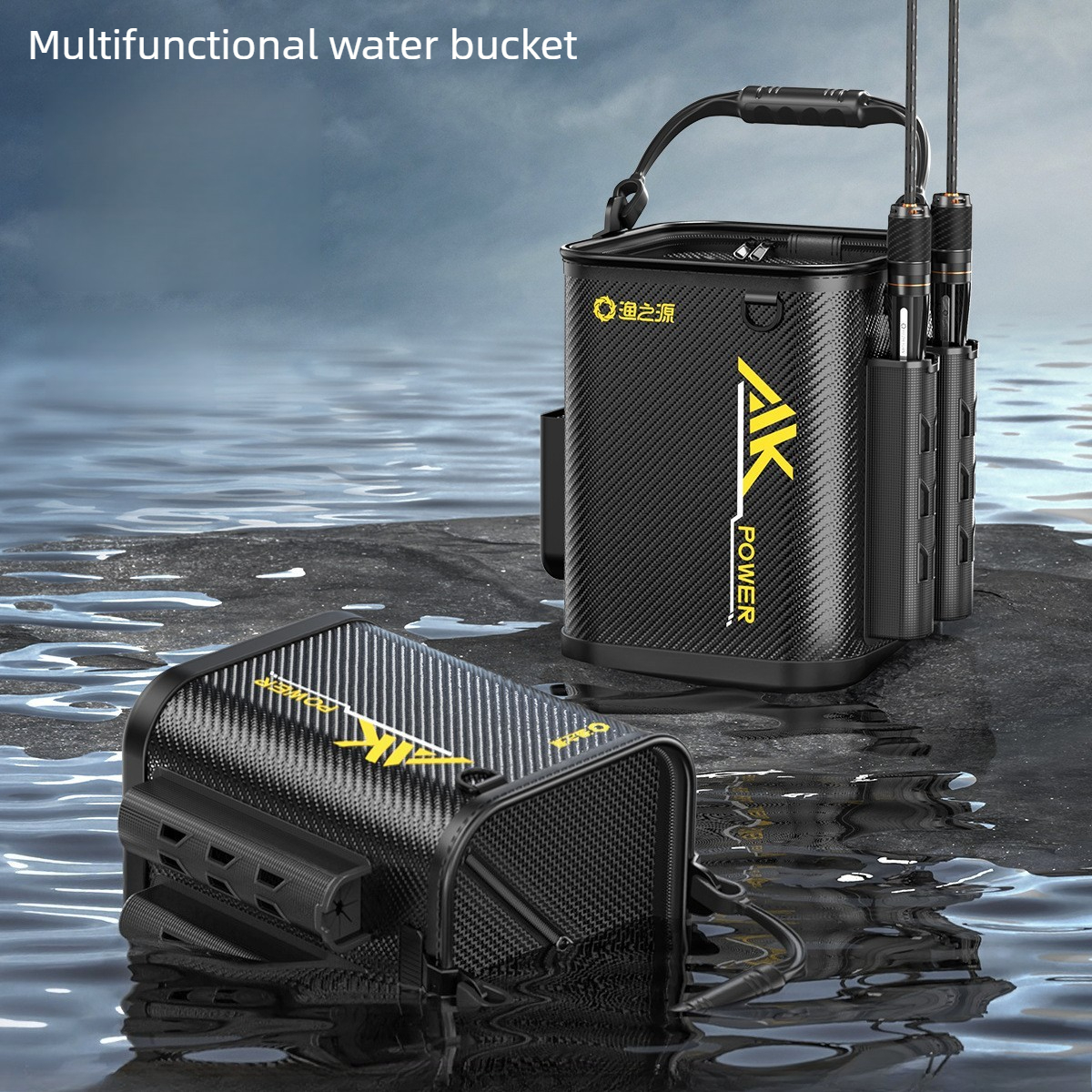 Multi-Functional Live Fish Buc - Water Bag Collapsible reseña y precio