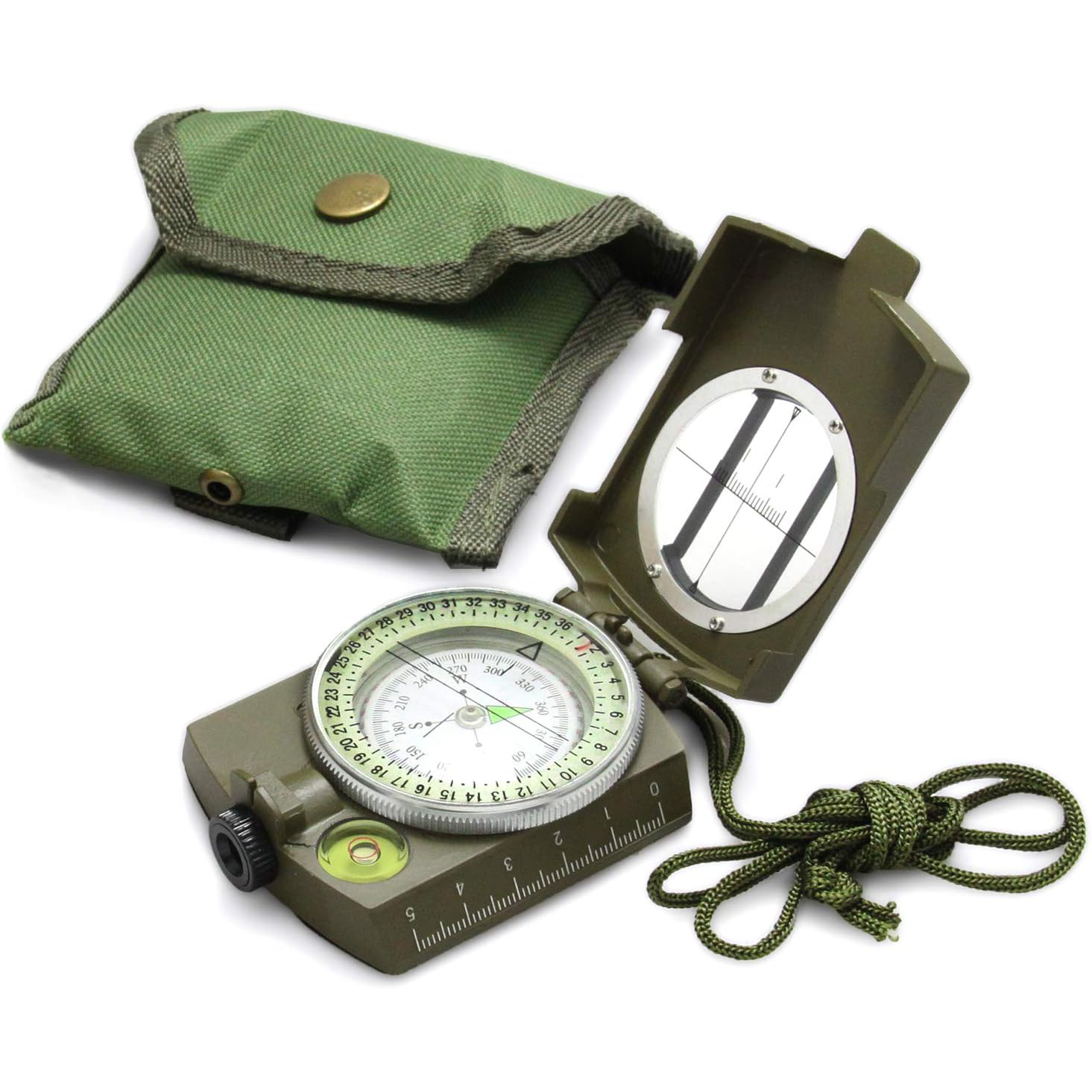 Metal Tactical Survival Milita - Compass Lensatic reseña y precio