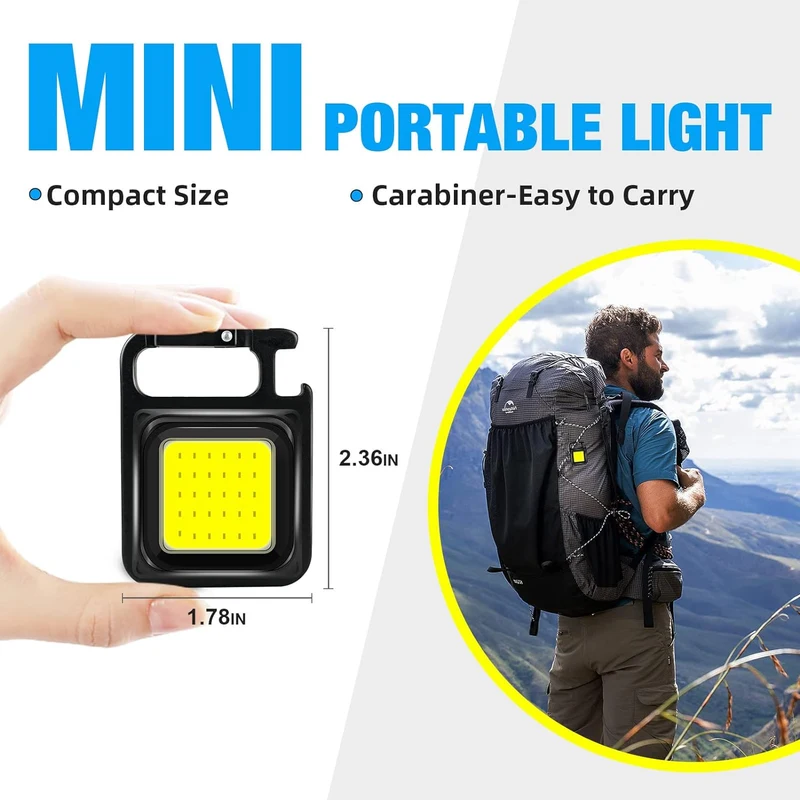 Mini Keychain Flashlight Super - Fishing Kit Compact reseña y precio