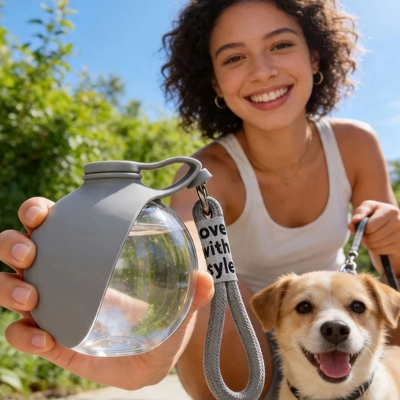 Portable 2-in-1 water bottle f - Water Bag Collapsible reseña y precio