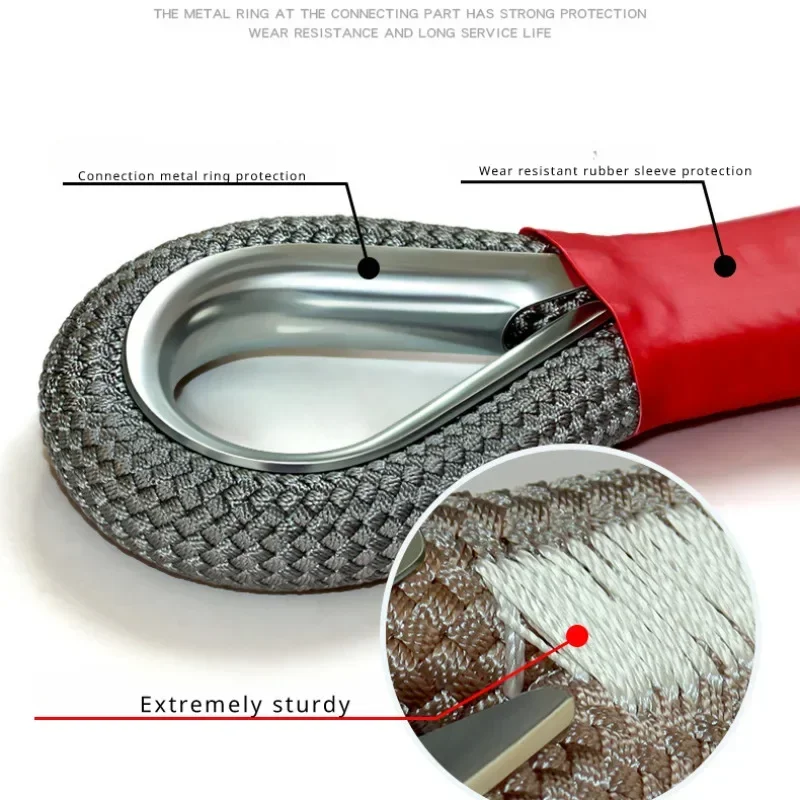 New Car Tow Strap 4x4 Offroad  - Rescue Rope Throw reseña y precio