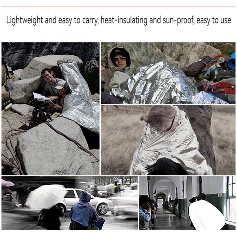 Outdoor emergency blanket port - Survival Blanket Reflective reseña y precio