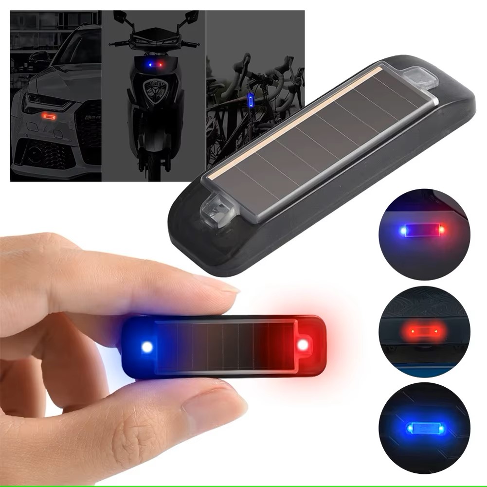 Mini LED Solar Power Car Warni - Sos Light Strobe reseña y precio