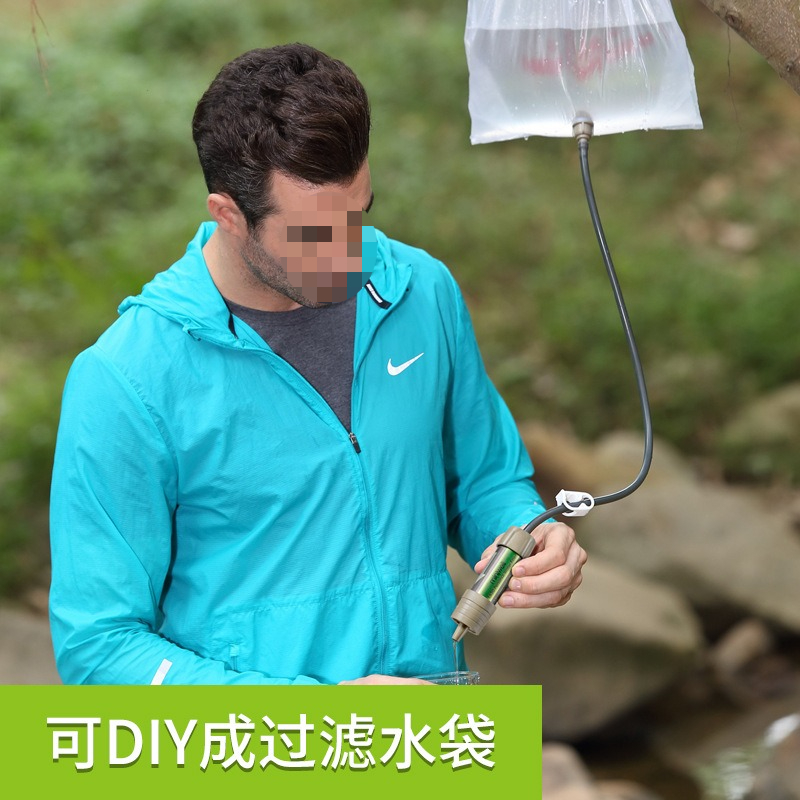 Soldier Outdoor Water Purifica - Water Purification Straw reseña y precio