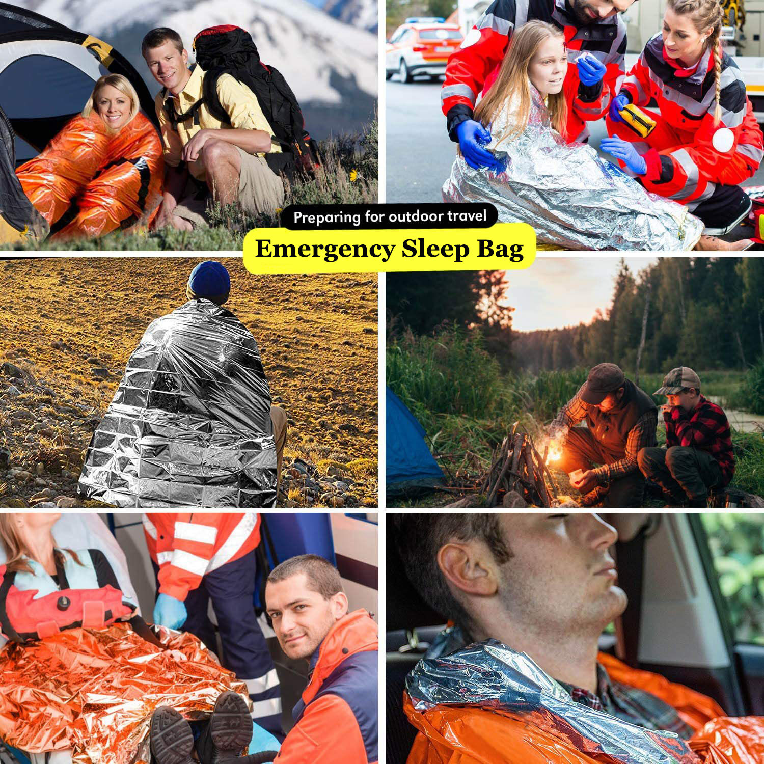 Portable Waterproof Emergency  - Bivy Bag Emergency reseña y precio