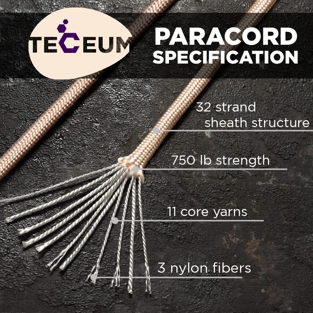 750 lb Paracord Rope - 1000Ft/ - Para Cord 1000Ft reseña y precio