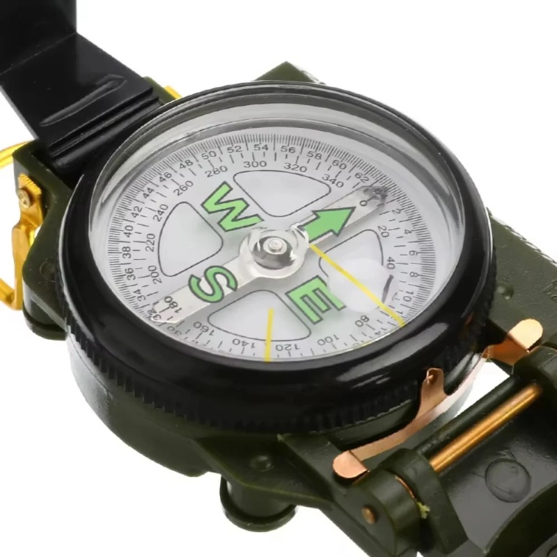 Outdoor Survival Compass Multi - Compass Lensatic reseña y precio