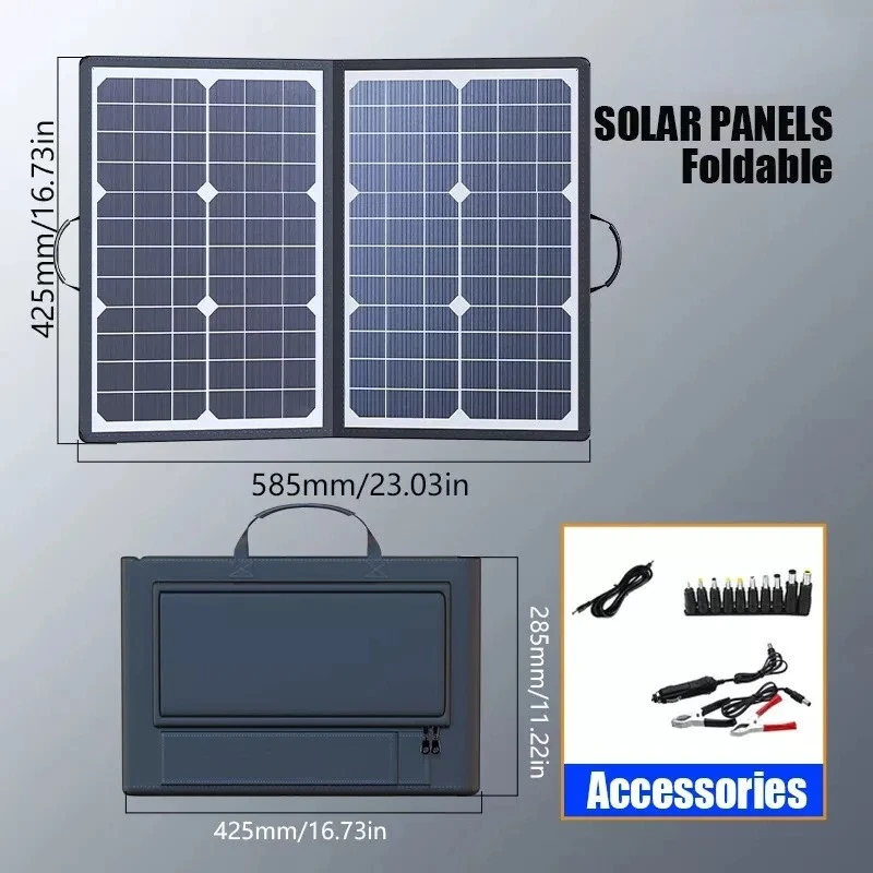 1000W Portable Foldable Solar  - Solar Emergency Charger reseña y precio
