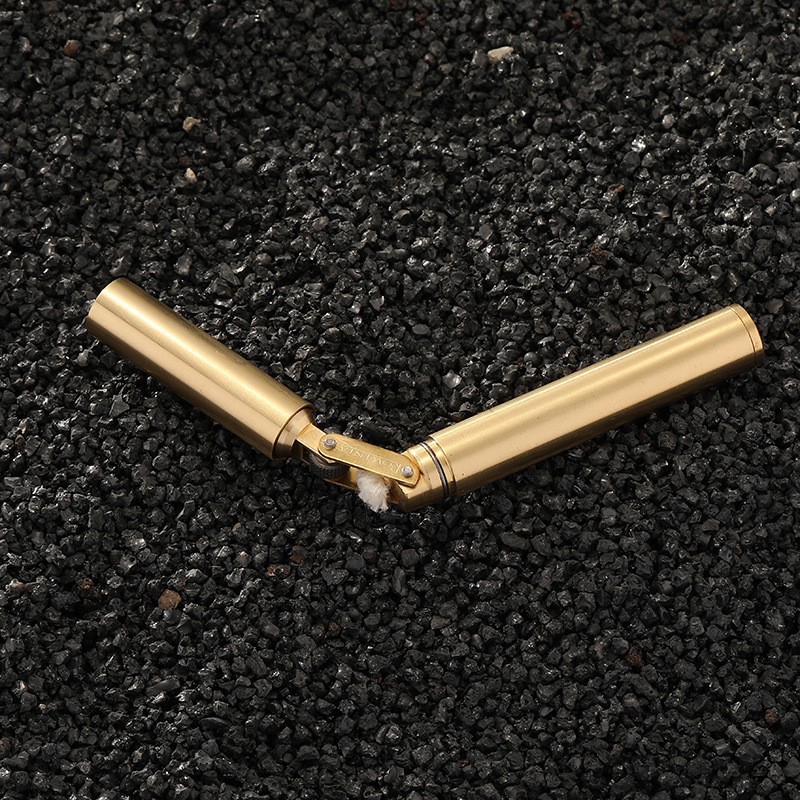 Retro Brass Lighter Nunchaku S - Fire Starting Kit reseña y precio