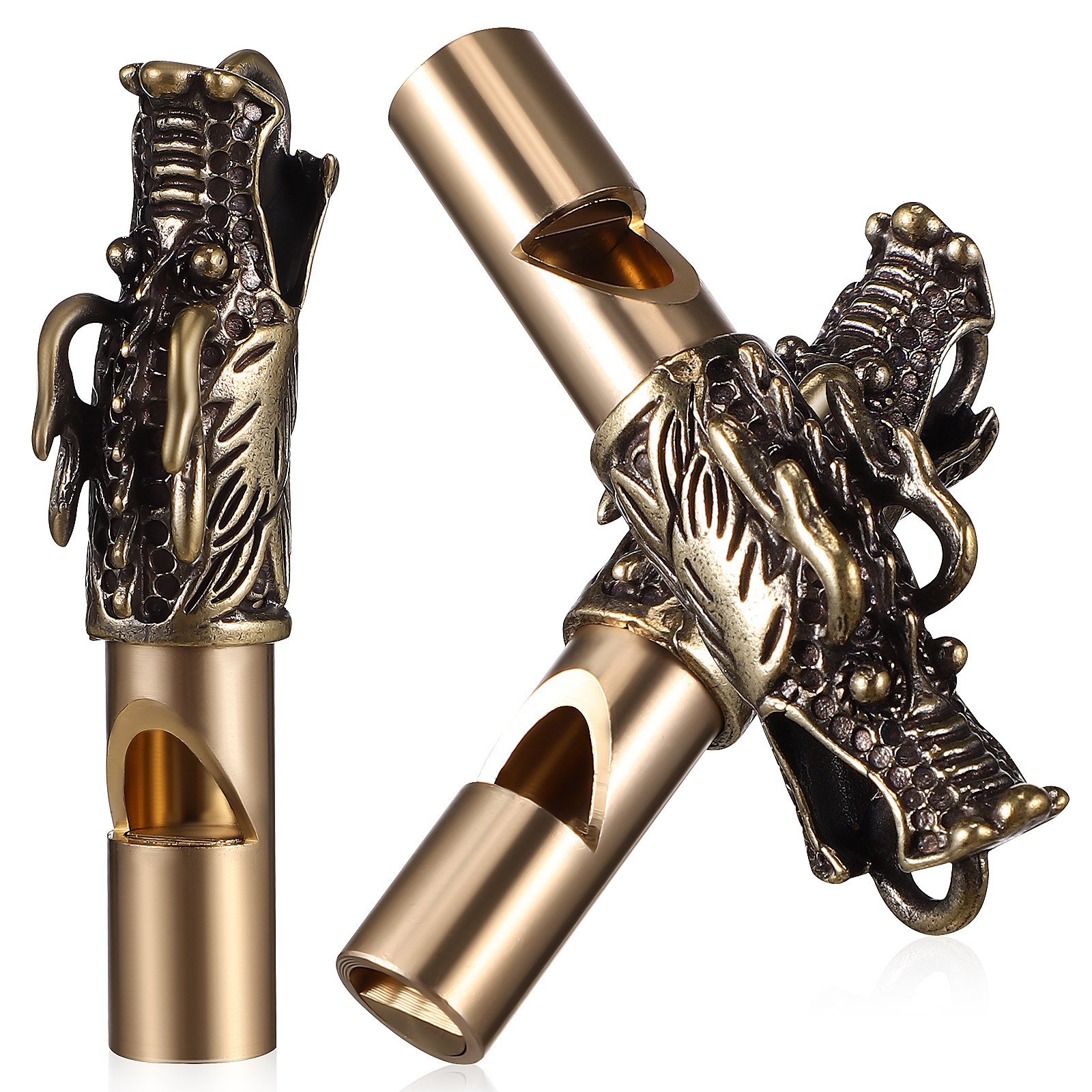 3Pcs Chinese Dragon Whistles B - Emergency Whistle Loud reseña y precio
